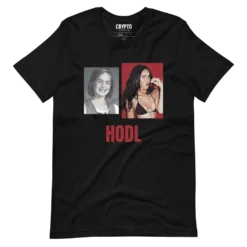 HODL Megan Fox Meme T-Shirt - Image 2