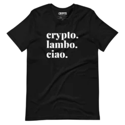 Crypto. Lambo. Ciao. DRK T-Shirt