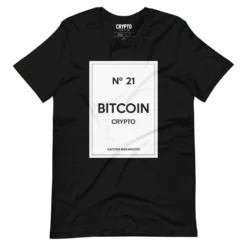 Bitcoin Nº21 x Satoshi Nakamoto T-Shirt