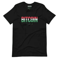 Bitcoin x Italian Flag Logo T-Shirt