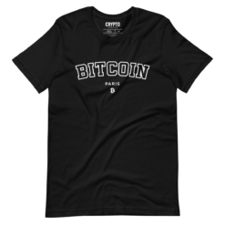 Bitcoin Paris Varsity T-Shirt