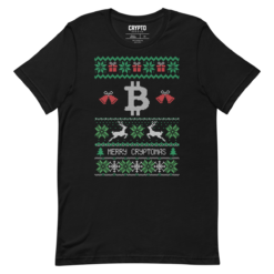 Bitcoin Christmas T-Shirt - Image 2