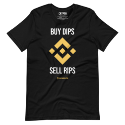 Binance x Buy Dips Sell Rips T-Shirt