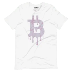 Bitcoin Liquid Paint T-Shirt