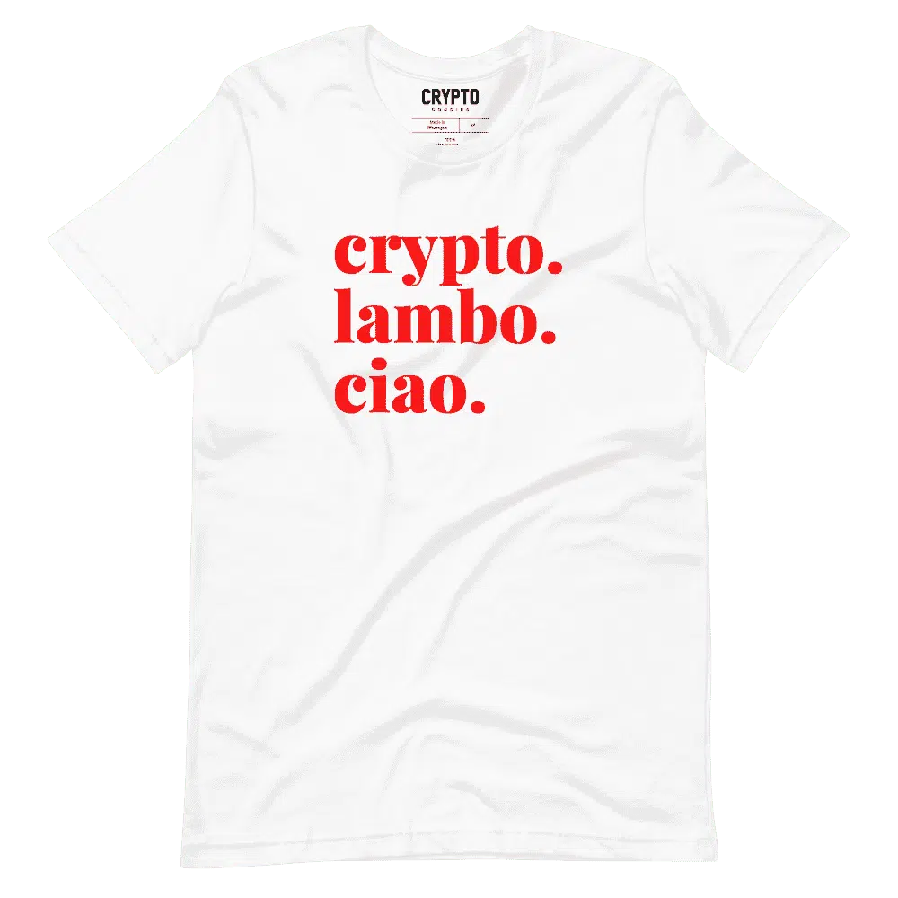Crypto. Lambo. Ciao. T-Shirt