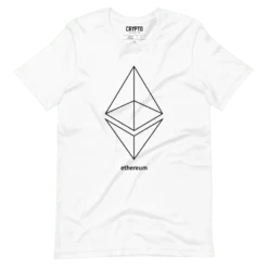 Ethereum x Black Outline Logo T-Shirt