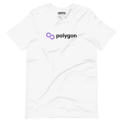 Polygon (Matic) White T-Shirt