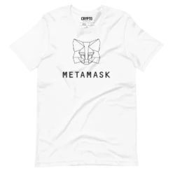 MetaMask Fox Black Outline T-shirt