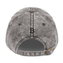 Bitcoin Vintage Baseball Cap - Image 4