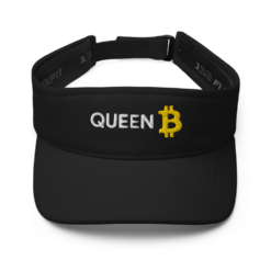 Bitcoin: Queen B Visor