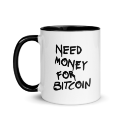 Need Money For Bitcoin Mug - Image 2