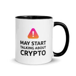 May Start Talking About Crypto Mug