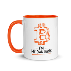 Bitcoin: I'm My Own Bank Mug - Image 2