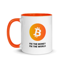 Fix The Money, Fix The World Mug - Image 2