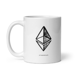 Ethereum Doodle Style Logo Mug - Image 2