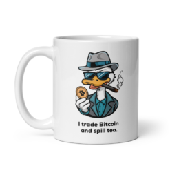 I Trade Bitcoin and Spill Tea Mug - Image 2